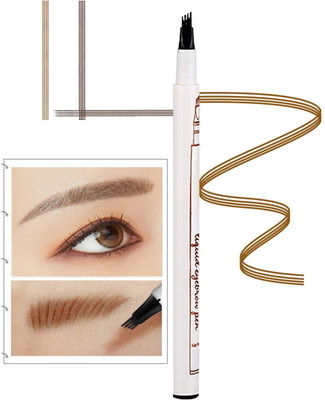 tanvi27 Natural Looking Defined Brows Tatto Pen(LIGHT BROWN)