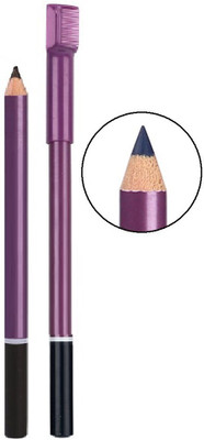 Yuency Perfect black eye brow pencil with brush water proof & long lasting(black)