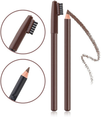 Wonholli Long-Lasting & Smudge Proof Eyebrow Pencil 4 g(Brown)