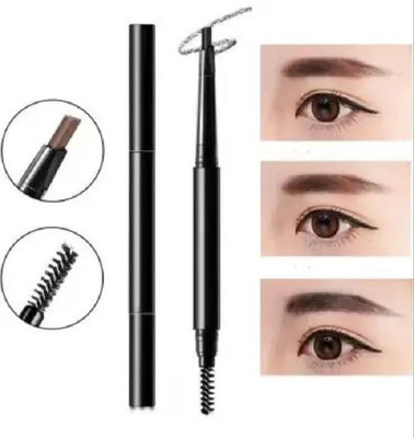SHENYCOLORS EYEBROW PENCIL 2 IN 1 DUAL SIDED PACK OF 1 USE FOR BEAUTIFUL GIRLS(BROWN)