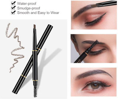 AGLEY Brow Perfect Eyebrow Enhancer 2 in 1 eyebrow pencil (black)(BLACK)