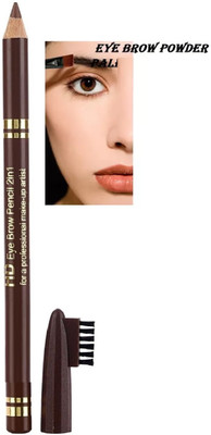 FELICECHIARA HD 2IN1 SMOOTH AND SOFT EYEBROW BROWN PENCIL WITH EYEBROW(Brown)