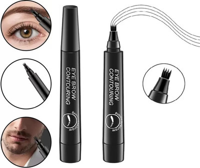 Sheny high toning FINE SKETCH LIQUID EYEBROW PEN eyebrow filler(BLACK)