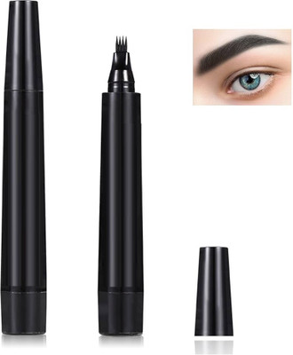 GULGLOW99 Black Eyebrow Pen| Waterproof & Smudge-Proof(BLACK)