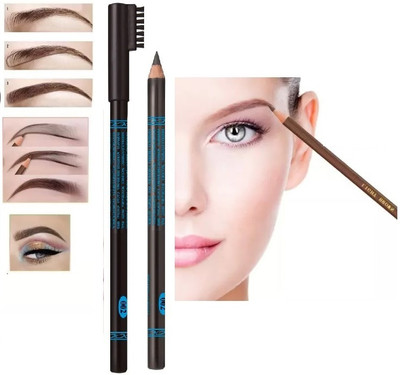 FELICECHIARA HD WaterProof Long And Lasting Makeup Eye brow pencil(DARK BROWN)