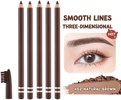 NADJA NEW MATTE FINISH WOMEN BROWS SETTING EYE BROW PENCIL(BROWN)