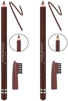 Cameleon Single apply eye brow pencil light brown combo(Light brown)