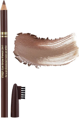 JANOST Best Eyebrow Pencil With Brush Brown| Dual-Ended Pencil for Defined Brows(Brown)