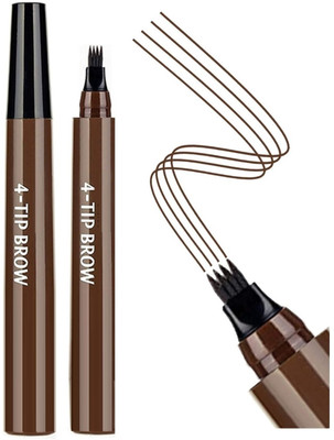 WOONGMI Ultra Smooth Defining Eyebrow Pencil with Tip Applicator(Black)
