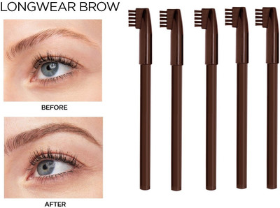 BLUEMERMAID NEW BROWN EYEBROW PENCIL FOR SHAPING EYE BROWS(BROWN)