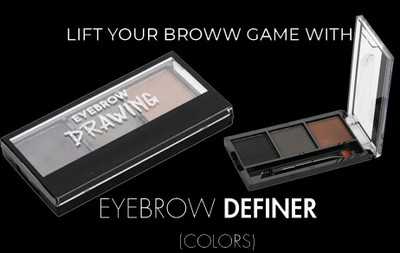 YAWI Professional Eyebrow Palette Shade brown 8 g(MULTI SHADES)