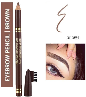 Amaryllis 3D Eyebrow Pencil | Effortless Filling & Precise Shaping with Spoolie Styler(Brown)