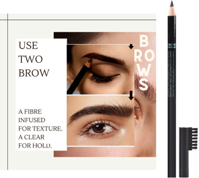 AMOSFIA 3D Matte Finish Eyebrow Pencil(BLACK)
