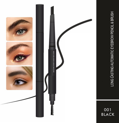 Herrlich l Eyebrow Pencil Create Effortlessly Stays Long Lasting Natural Brows(BLACK)
