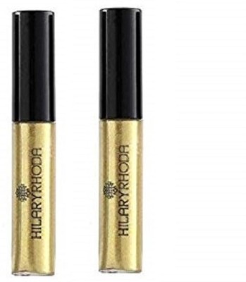 Hilary Rhoda metallic glitter shinning shimmer eyeliner waterproof long lasting(Golden)(Shinny Gold)