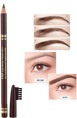 Amaryllis Ultra Smooth Waterproof Eyebrow Pencil(Brown)