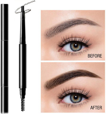 Wiffy NEW BLACK SHADE EYE BROW PENCIL PACK OF 1(BLACK)