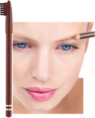 MYEONG matte finish brown color eye brow pencil(Brown)