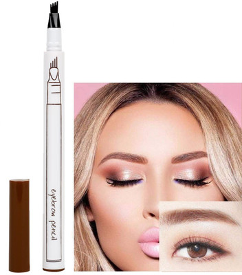 ADJD Eyebrow Pencil Micro 4 Point Brow Pen Waterproof Lift & Snatch Eyebrow(Dark brown)