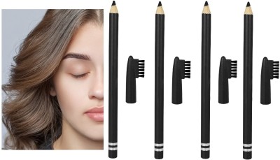 BLUEMERMAID BLACK EYEBROW PENCIL FOR REAL EYEBROW LOOK(BLACK)