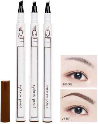 ADJD MakeUp Professional Natural Looking Eyebrows(brown)