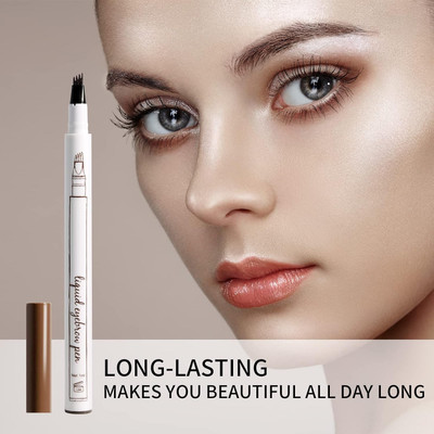 YAWI Smudge Free Eyebrow Pencil with Styler For Bold & Beautiful Eyebrows(brown)