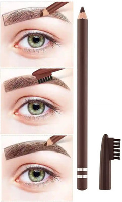 USBK Long-lasting Eyebrow Pencil Precise pencil tip(BROWN)