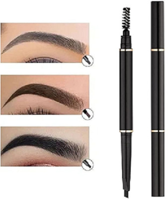 Sheny smoothing 2 IN 1 EYEBROW PENCIL PACK OF 1 (black)(black)
