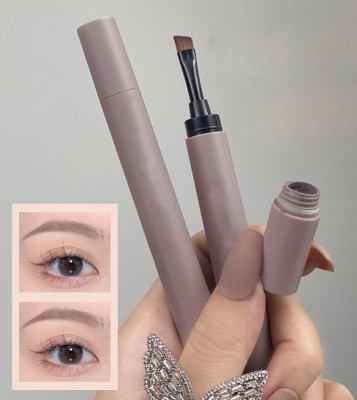 ADJD Brush 2 in 1 Eye Makeup, Pigmented Grey Intense(GREY)