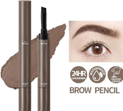 GFSU - GO FOR SOMETHING UNIQUE 2 IN 1 WATERPROOF WITH BRUSH EYE BROW(brown)