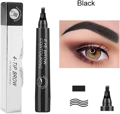 tanvi27 4 Micro-Fork Eyebrow Pen 2.5 g(black)