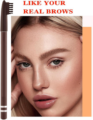 Vyomiris NEW BEST EYEBROW PENCIL WITH BRUSH HIGH PIGMENT FORMULA(BROWN)