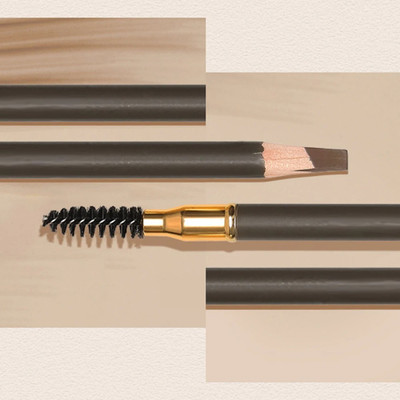LILLYAMOR Soft Natural Eyebrow Pencil waterproof set of 1(Brown)