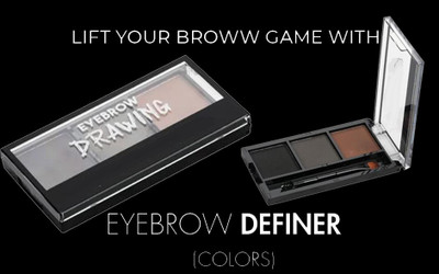 YAWI best eye make up eyebrow pallet(MULTI COLOR)