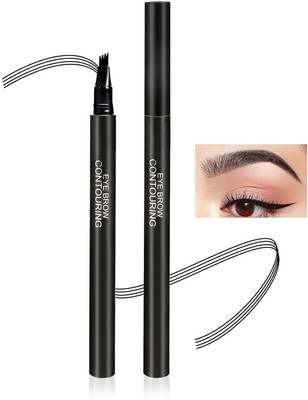 YAWI black 3D Makeup Eyebrow Pencil(black)
