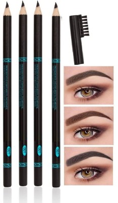 Luster Shine Waterproof & Long lasting Eyebrow Pencil(BLACK)