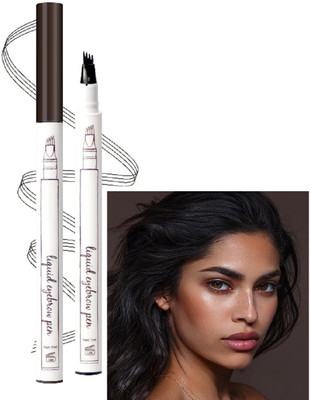 ADJD Eyebrow Tattoo Pen, Smudgeproof Long Lasting Fine Sketch(BLACK)