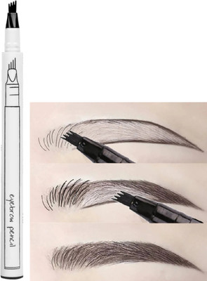 ADJD 4 Micro-Fork Tip Applicator Brow Pencil Creates Natural Looking(BLACK)