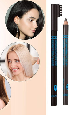 Amaryllis Best Eyebrow Pencil Dark Brown And Brush(BROWN)