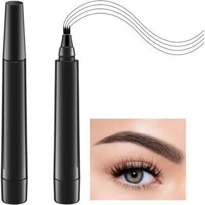 GULGLOW99 Black Waterproof Microblading Eyebrow Pen(BLACK)