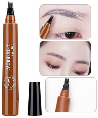 GULGLOW99 Waterproof Natural Long Lasting Smudge-proof Microblading Liquid Brow Contouring(LIGHT BROWN)
