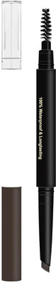 DARVING Soft Brush 2-in-1 Water-proof Sweat-proof Brow Pencil and Brow Brush Eyebrow(BROWN)