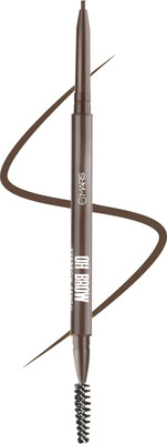 MARS Oh Brow Dual-Ended Eyebrow Pencil With Spoolie, Long-Lasting & Easy Glide(Brown)