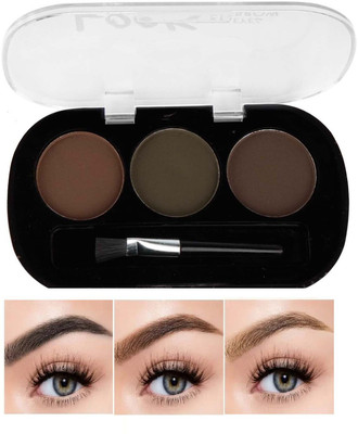 MYEONG 3 In 1 Eyebrow Powder Eyebrow Enhancer palette 5 g(Multi Shade)