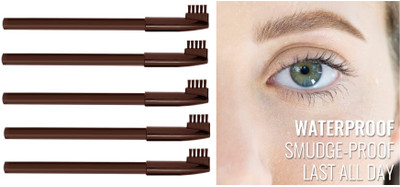 BLUEMERMAID BEAUTIFUL LOOK EYEBROW PENCIL FOR SHAPING EYE BROWS(BROWN)