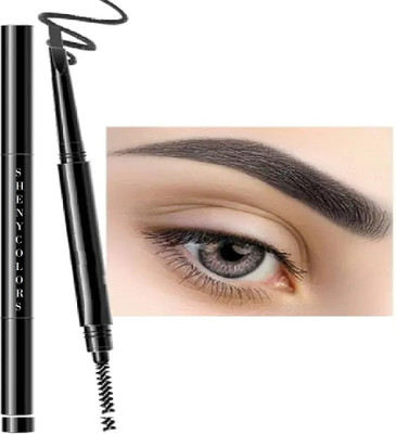 SHENYCOLORS Experience confidence that lasts all day with 2 in 1 pencil(BLACK)
