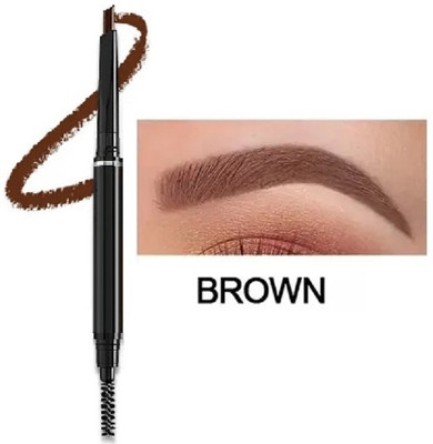 Arcanuy Eye Brow Pencil 2 in 1 Dual Function Brow Filling Pencil(brown)