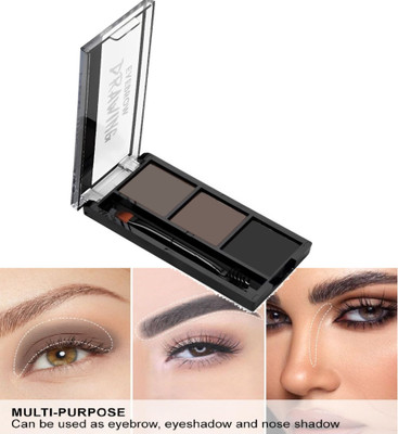 GULGLOW99 Professional Waterproof Eyebrow Palette Full Defined Natural Brows(MULTICOLORS)