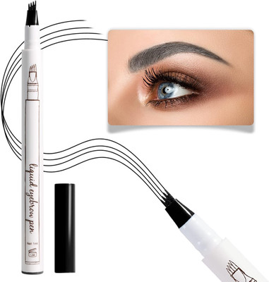REIMICHI Eyebrow Pencil Waterproof Fork tip Eyebrow(black)