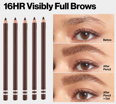 Herrlich Stylist Professional Eye brow Pencil Eyebrow Pencil Brow Makeup(BROWN)